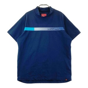 NEW BALANCE ニューバランス ハイネック 半袖Tシャツ ネイビー系 7 [240101039096] ゴルフウェア メンズ