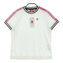 【新品】ARCHIVIO アルチビオ 半袖 Tシャツ ホワイト系 40 [240101123234] ゴルフウェア レディース_画像1