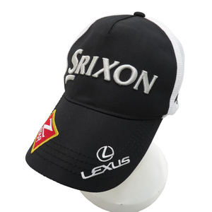 SRIXON スリクソン × LEXUS 松山英樹 キャップ ブラック系 フリーサイズ 58-60 [240101147829] ゴルフウェア