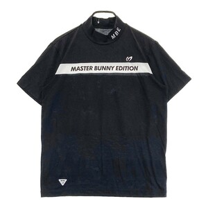 MASTER BUNNY EDITION マスターバニーエディション ハイネック 半袖Tシャツ ブラック系 5 [240101142158] ゴルフウェア メンズ