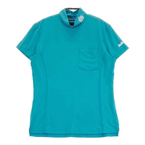 ADMIRAL アドミラル ハイネック 半袖Tシャツ ブルー系 S [240101146836] ゴルフウェア レディース