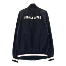 【1円】PEARLY GATES パーリーゲイツ ナイロン ジップジャケット 裏地ニコちゃん PGスマイル ネイビー系 0 [240101069372]_画像2