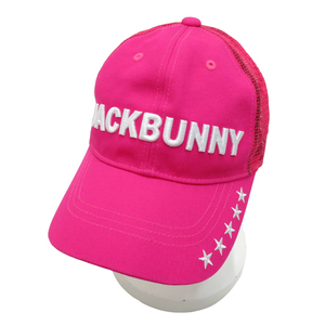 JACK BUNNY ジャックバニー メッシュキャップ ピンク系 FR [240101016378] ゴルフウェア