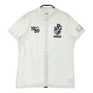 PEARLY GATES パーリーゲイツ ハイネック半袖Tシャツ ホワイト系 1 [240101053129] ゴルフウェア レディースの画像1