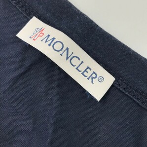 MONCLER モンクレール F20918C78100 半袖Tシャツ ネイビー系 S [240101035104] メンズの画像4