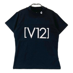 V12 ヴィトゥエルブ ハイネック 半袖Tシャツ ブラック系 0 [240101029931] ゴルフウェア レディース