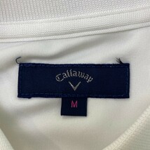 CALLAWAY キャロウェイ ノースリーブポロシャツ ホワイト系 M [240101028885] ゴルフウェア レディース_画像3