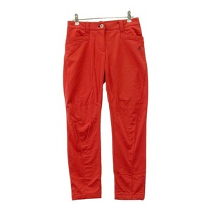 【1円】MUNSING WEAR マンシングウェア 裏フリース ロングパンツ レッド系 M [240101131790] レディース