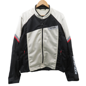 KOMINE コミネ 07-101/JK-101 メッシュライディングジャケット グレー系 JP/2XL [240101119545] バイクウェア メンズの画像1