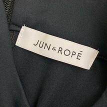 JUN&ROPE ジュン アンド ロペ バックジップ ハイネック 半袖Tシャツ ブラック系 S [240101141827] ゴルフウェア レディース_画像3