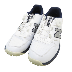 NEW BALANCE ニューバランス UGBS996X スパイクレスゴルフシューズ ホワイト系 26.5 [240101150523] ゴルフウェア メンズ