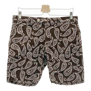 UNITED ARROWS GOLF United Arrows Golf shorts peiz Lee pattern brown group L [240101067956] Golf wear men's 