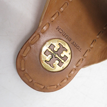 TORY BURCH トリーバーチ レザーサンダル ブラウン系 6M [240101084130] レディース_画像8