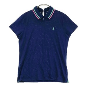 POLO GOLF ポロゴルフ 半袖襟付Tシャツ ネイビー系 M [240101013921] ゴルフウェア レディース