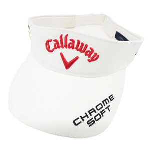 【1円】CALLAWAY キャロウェイ サンバイザー ホワイト系 FR [240001842925]