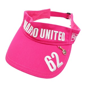 【1円】CUARTO UNITED クアルトユナイテッド サンバイザー ピンク系 F [240001875005]