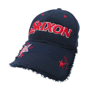 【1円】SRIXON スリクソン キャップ 星 ネイビー系 54-58 [240101062814]