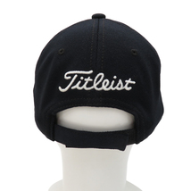 【1円】TITLEIST タイトリスト キャップ 千鳥柄 ブラック系 [240101074339]_画像3