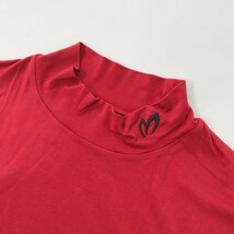 MASTER BUNNY EDITION マスターバニーエディション 2022年モデル ハイネック 半袖Tシャツ レッド系 5 [240001929989] ゴルフウェア メンズ_画像3