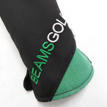 BEAMS GOLF ビームスゴルフ ヘッドカバー 4点セット ブラック系 FW×1 UT×3 [240101146971] ゴルフウェア_画像6