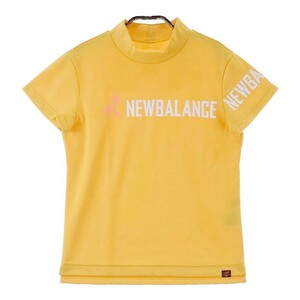 NEW BALANCE ニューバランス ハイネック 半袖Tシャツ イエロー系 0 [240101000874] ゴルフウェア レディース