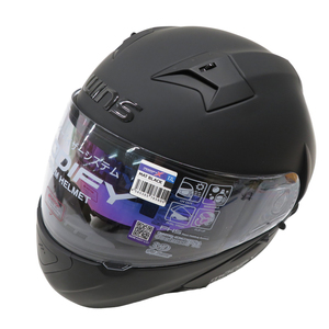 【1円】【新品】wins ウインズ フルフェイスヘルメット MODIFY X MAT BLACK ブラック系 XXL [240101145302] メンズ