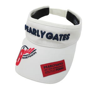PEARLY GATES パーリーゲイツ 2020年モデル サンバイザー ホワイト系 FR [240001654529] ゴルフウェア