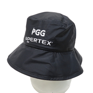 PGG PEARLY GATES パーリーゲイツ 2023年モデル PERTEX ハット ブラック系 FR [240101152181] ゴルフウェア