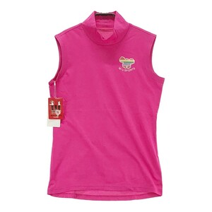 [Новая] MU Sports Mewsports High Seck No Eleve T -Fork Pink System 42 [240001800204] Golf Wear Ladies