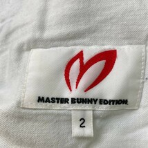 MASTER BUNNY EDITION マスターバニーエディション ショートパンツ 総柄 ブルー系 2 [240001825409] ゴルフウェア レディース_画像3