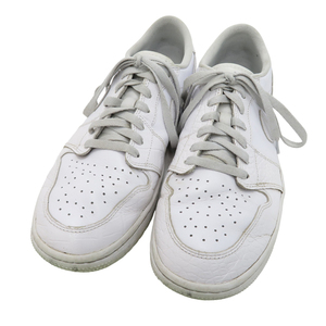 NIKE GOLF ナイキゴルフ DD9315-110 ゴルフシューズ AIR JORDAN 1 LOW GOLF クロコダイル調 ホワイト系 29cm [240101152706] ゴルフウェア