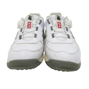 NEW BALANCE ニューバランス UGBS574C スパイクレス ゴルフシューズ BOA ホワイト系 26.5 [240101153394] ゴルフウェア メンズの画像2