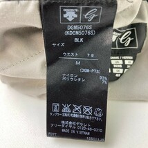 DESCENTE GOLF デサントゴルフ ストレッチパンツ ブラック系 M [240101153917] ゴルフウェア メンズ_画像4