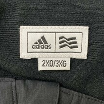 ADIDAS GOLF アディダスゴルフ 2WAY裏起毛ジップジャケット ブラック系 2XO/3XG [240101152103] ゴルフウェア メンズ_画像5