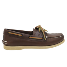 【美品】Sperry TopSider スペリートップサイダー 0195115 デッキシューズ レザー ブラウン系 8M [240101154047] メンズ_画像4