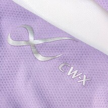 【新品】CW-X シーダブリューエックス タートルネックインナーTシャツ メッシュ パープル系 M [240101150155] ゴルフウェア レディース_画像4