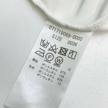 ZOY ゾーイ インナー メッシュ　長袖 Tシャツ ホワイト系 36 [240101150469] ゴルフウェア レディース_画像5