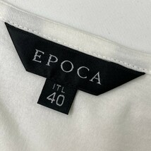 EPOCA エポカ 長袖カットソー フェザー装飾 ホワイト系 40 [240001469049] レディース_画像5