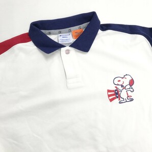 CHAMPION GOLF チャンピオンゴルフ ×BEAMS GOLF 半袖ポロシャツ スヌーピー ホワイト系 SMALL [240001785804] ゴルフウェア メンズの画像3