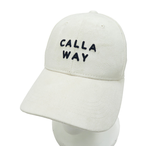 [ новый товар ]CALLAWAY Callaway колпак ворсистый оттенок белого FR [240101155408] Golf одежда 