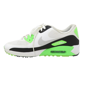 【1円】NIKE GOLF ナイキゴルフ CU9978-100 ゴルフシューズ AIR MAX 90G ホワイト系 26.5cm [240101058540] メンズの画像4