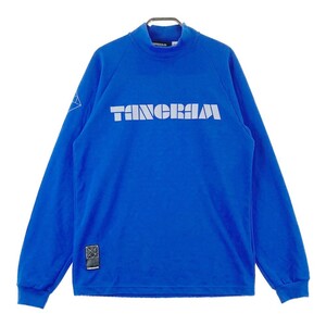 【1円】TANGRAM タングラム ハイネック長袖 Tシャツ ブルー系 M [240101133761] メンズ