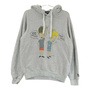 【1円】PEARLY GATES パーリーゲイツ ×BEAVIS AND BUTT-HEAD スウェット パーカー グレー系 4 [240101138723] メンズ