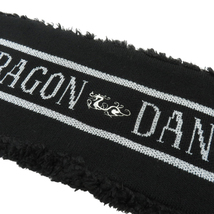 DANCE WITH DRAGON ダンスウィズドラゴン ニットマフラー ネックウォーマー ボア ブラック系 F [240101028004] ゴルフウェア_画像2