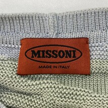 MISSONI ミッソーニ ニットセーター ブルー系 50 [240001416007] メンズ_画像3