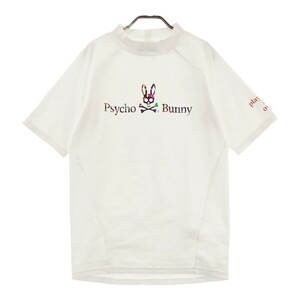 PSYCHO BUNNY サイコバニー ハイネック 半袖Tシャツ ホワイト系 XL [240101105442] ゴルフウェア メンズ