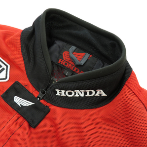 HONDA ホンダ HRC メッシュジャケット SHOEIワッペン レッド系 L [240001866224] バイクウェア メンズの画像3