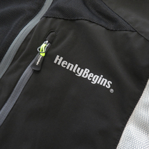 HENLYBEGINS ヘンリービギンズ DAYTONA/HBJ-056 メッシュジャケット ブラック系 M [240101151666] バイクウェア メンズ_画像3
