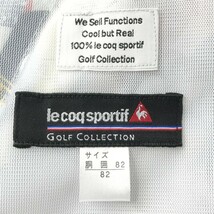 【新品】LE COQ GOLF ルコックゴルフ ハーフパンツ 60sレコード 総柄 ホワイト系 82 [240001884367] ゴルフウェア メンズ_画像6
