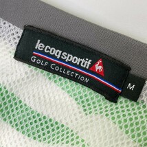 【1円】LECOQ GOLF ルコックゴルフ 2WAY ナイロンブルゾン 裏 ゼブラ柄 M [240101050698] メンズ_画像8